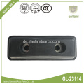 Schwarzer fester Gummi -Blockpuffer 195*80*80